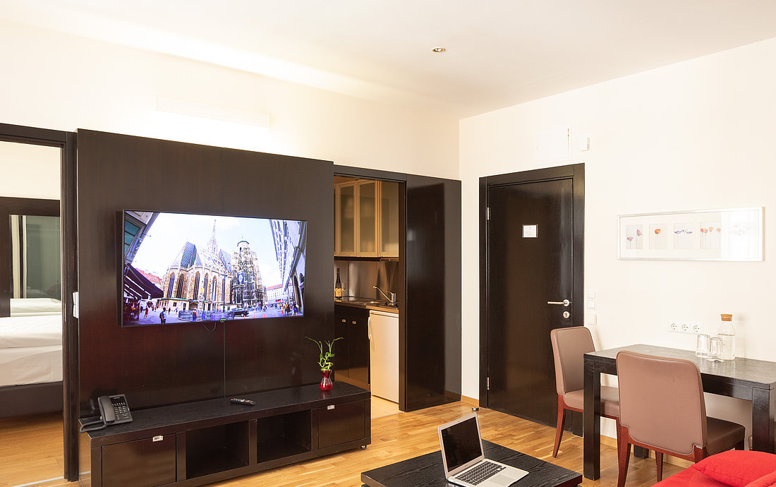 Family Superior Apartment Wohnzimmer