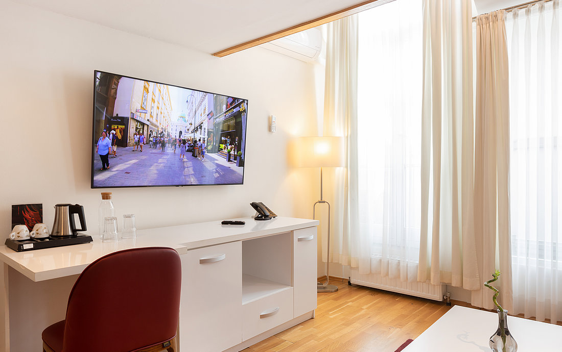 Wohnzimmer im Studio Superior Apartment