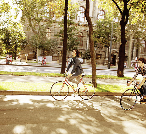 Radfahren am Ring | © WienTourismus/Peter Rigaud