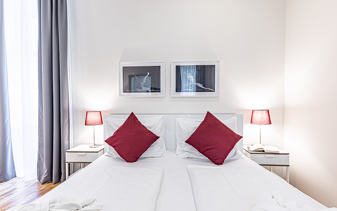 Schlafzimmer im Levante Superior Apartment