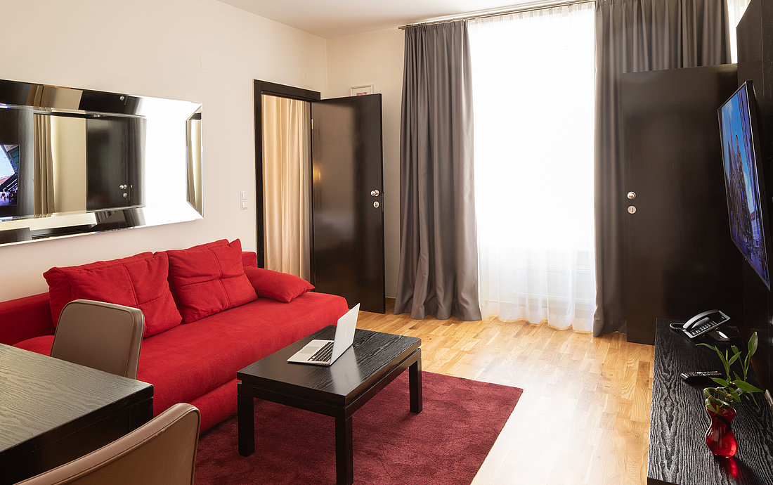 Family Superior Apartment Wohnzimmer