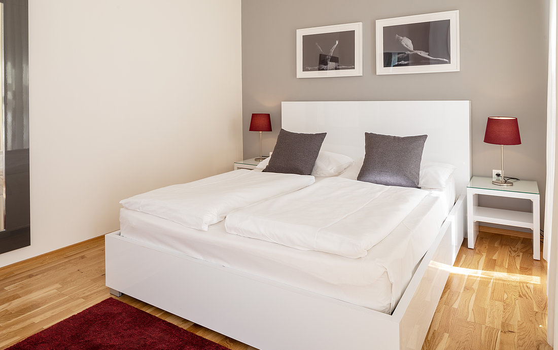 Schlafzimmer im Comfort Superior Apartment