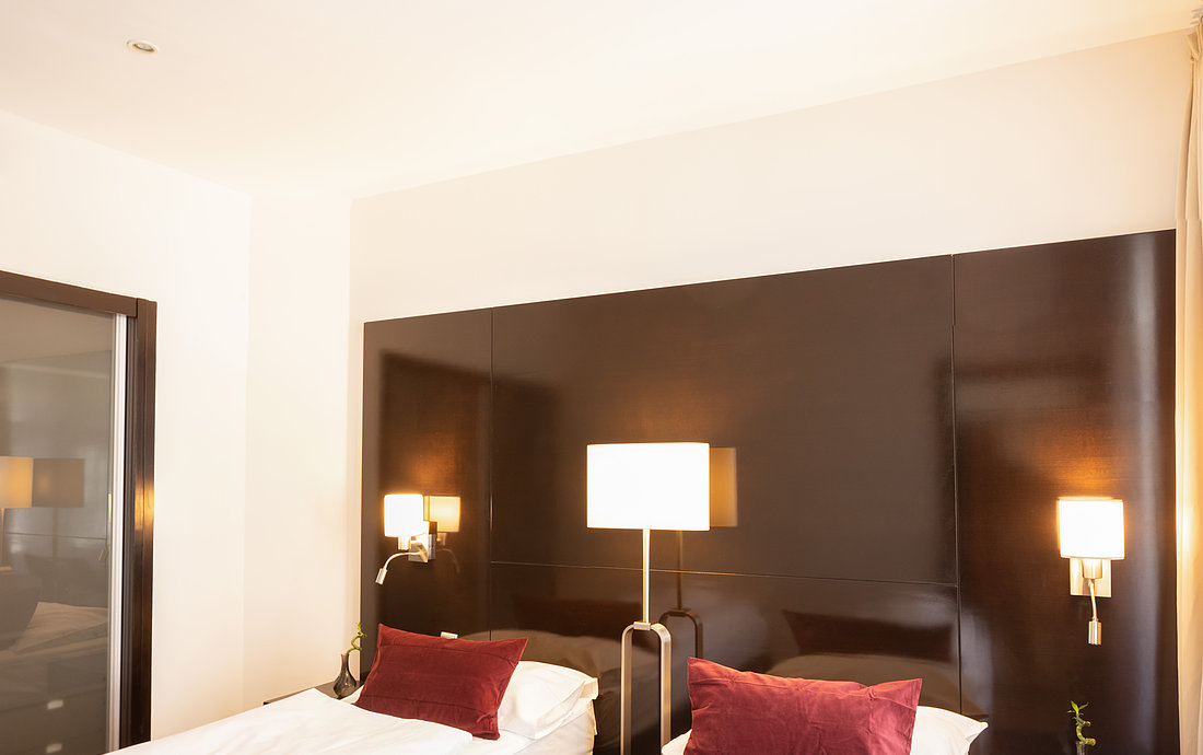 Schlafzimmer im Family Superior Apartment