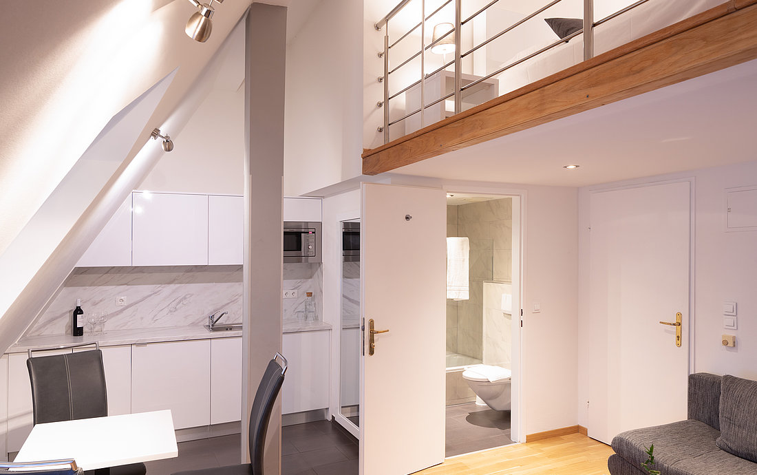 Wohnzimmer im Studio Superior Apartment
