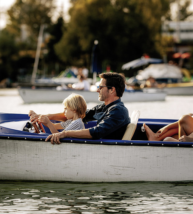 Bootfahren, Alte Donau | © WienTourismus/Paul Bauer